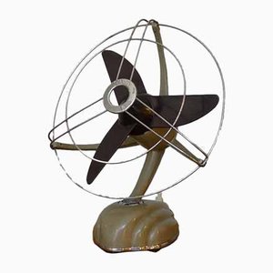 Streamline Sand Colored Model Libelle Fan from from Schoeller & Co., 1950s-VRE-715590