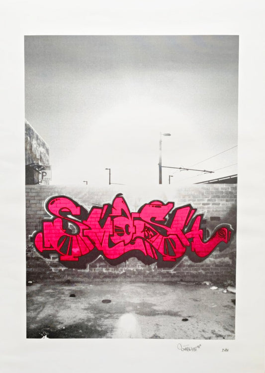 Street Art Silkscreen Print by Smash 137