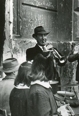 Street Musicians, Naples, 1955