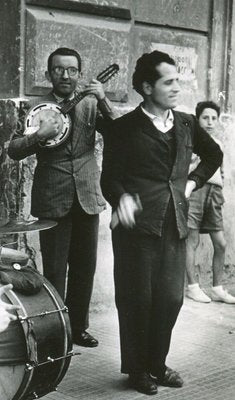 Street Musicians, Naples, 1955-DYV-701287