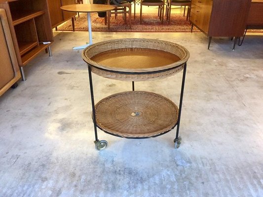 String Teak Serving Trolley, 1950s-WSA-831358