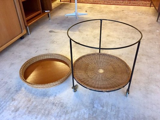 String Teak Serving Trolley, 1950s-WSA-831358