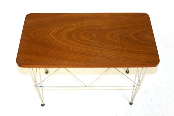 Stringbord Mahogany Side Table, Sweden, 1950s-GEK-925745