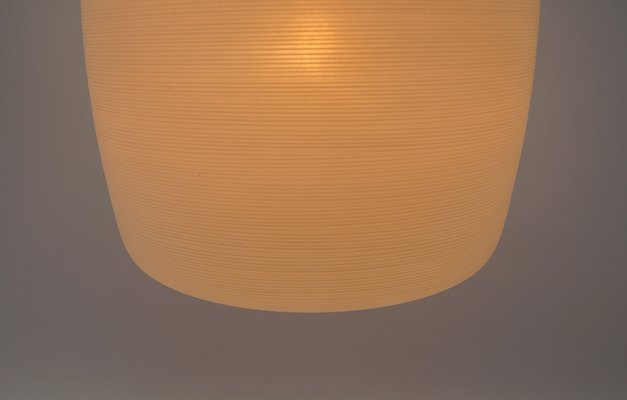 Striped and Etched Glass Ceiling Lamp by Wilhelm Wagenfeld for Peill & Putzler, 1954-KQB-1756975