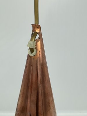 Struten Pendant Lamp in Copper by Erik Höglund & Hans Bergström for Ateljé Lyktan, 1960s-ZQM-1725587