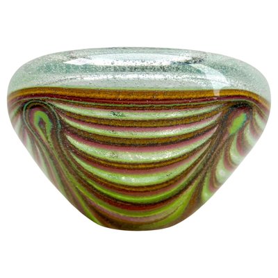 Studio Bubble Glass Bowl by Erwin Eisch for Eich Frauenau Glassworks, 1950s-MJY-1764979