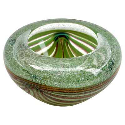 Studio Bubble Glass Bowl by Erwin Eisch for Eich Frauenau Glassworks, 1950s-MJY-1764979