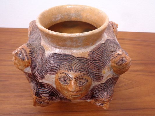 Studio Ceramic Vase by Dolores Porras, Mexico, 1990s-RDW-1813881