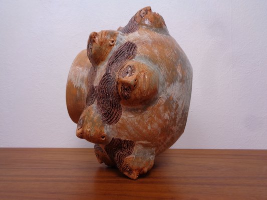 Studio Ceramic Vase by Dolores Porras, Mexico, 1990s-RDW-1813881