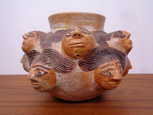 Studio Ceramic Vase by Dolores Porras, Mexico, 1990s-RDW-1813881