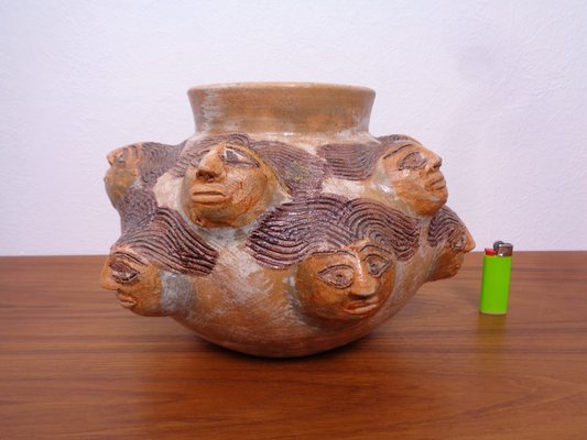 Studio Ceramic Vase by Dolores Porras, Mexico, 1990s-RDW-1813881