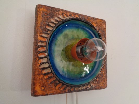 Studio Ceramic Wall Lamp from Kaiser Leuchten, 1970s-RDW-694971