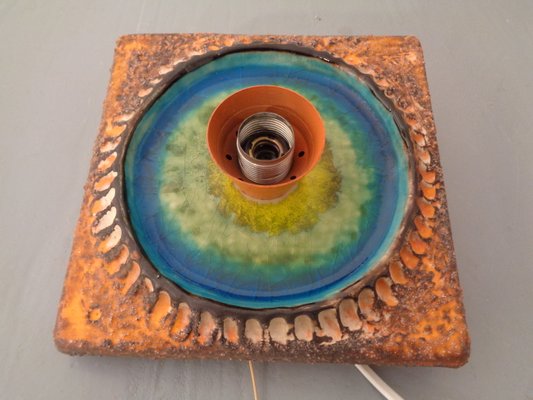 Studio Ceramic Wall Lamp from Kaiser Leuchten, 1970s-RDW-694971