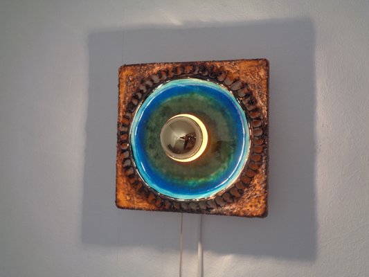 Studio Ceramic Wall Lamp from Kaiser Leuchten, 1970s-RDW-694971