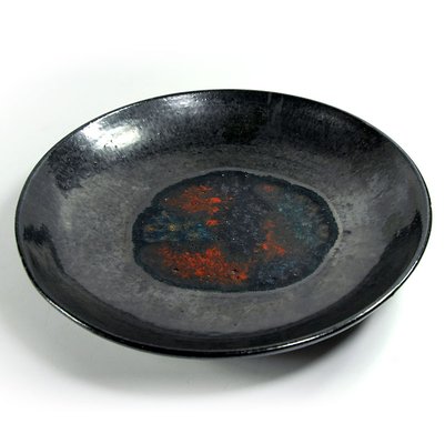 Studio Pottery Ceramic Bowl, Belgium, 1960s-GIW-1791788