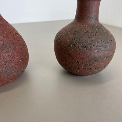 Studio Pottery Sculptural Objects by Gerhard Liebenthron, Germany, 1970s, Set of 2-QZ-1312769