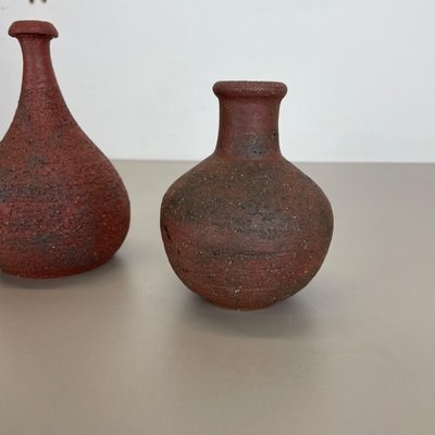 Studio Pottery Sculptural Objects by Gerhard Liebenthron, Germany, 1970s, Set of 2-QZ-1312769