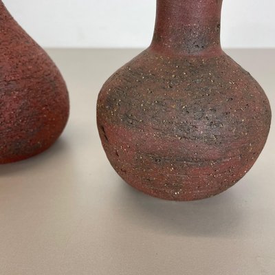 Studio Pottery Sculptural Objects by Gerhard Liebenthron, Germany, 1970s, Set of 2-QZ-1312769