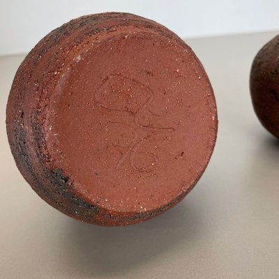 Studio Pottery Sculptural Objects by Gerhard Liebenthron, Germany, 1970s, Set of 2-QZ-1312769