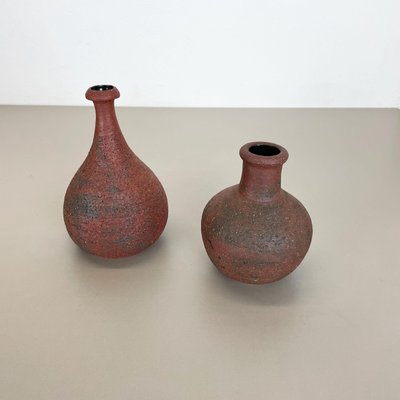 Studio Pottery Sculptural Objects by Gerhard Liebenthron, Germany, 1970s, Set of 2-QZ-1312769