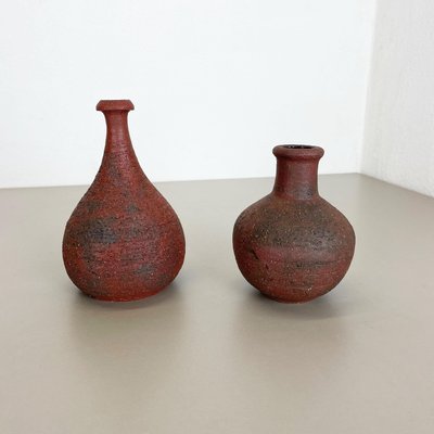 Studio Pottery Sculptural Objects by Gerhard Liebenthron, Germany, 1970s, Set of 2-QZ-1312769