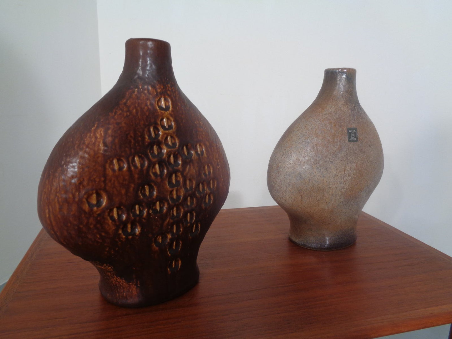 Studio Vases by Gerda Heuckeroth for Carstens Tönnieshof, 1960s, Set of 2