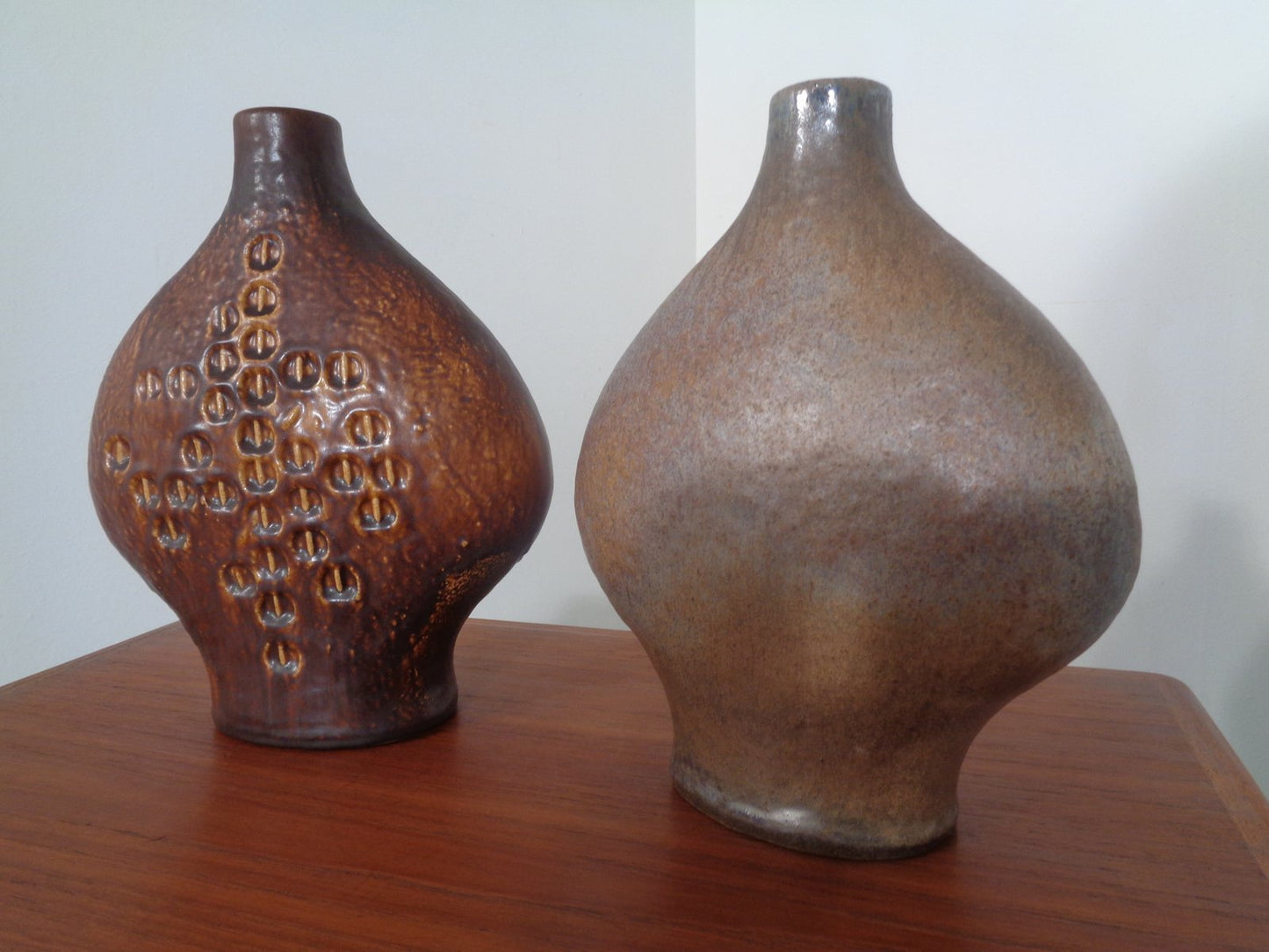 Studio Vases by Gerda Heuckeroth for Carstens Tönnieshof, 1960s, Set of 2