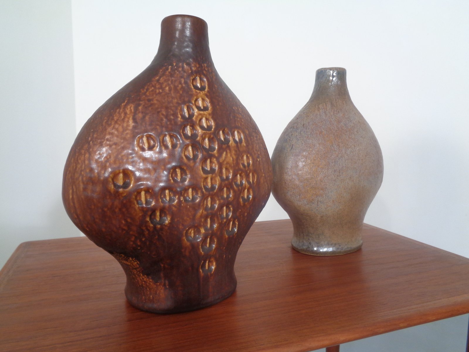 Studio Vases by Gerda Heuckeroth for Carstens Tönnieshof, 1960s, Set of 2