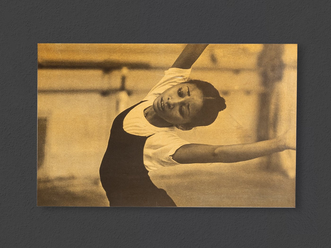 Stuttgart Ballet Dancers, Photographic Paper on Wooden Plate, Set of 6