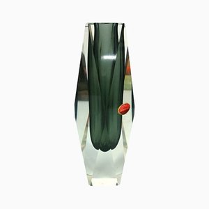 Submerged Glass Vase by Flavio Poli, 1960s-FIP-1143465