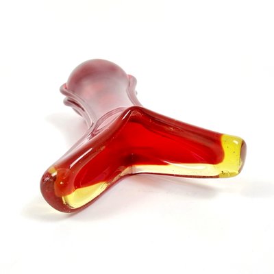 Submerged Murano Glass Vase by Flavio Poli, 1960s-BMM-895867