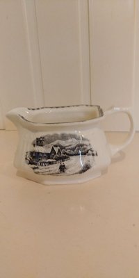 Sugar Bowl & Creamer from Societe Ceramique Maestricht, 1950s, Set of 2-VBM-805681