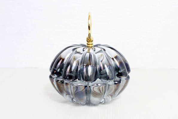 Sugar Bowl or Bonbon Dish in Murano Glass, 1970s-BQF-934624