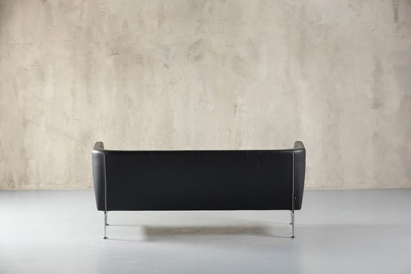 Suita Club Sofa in Black Leather by Charles and Ray Eames for Vitra-SPE-1802869