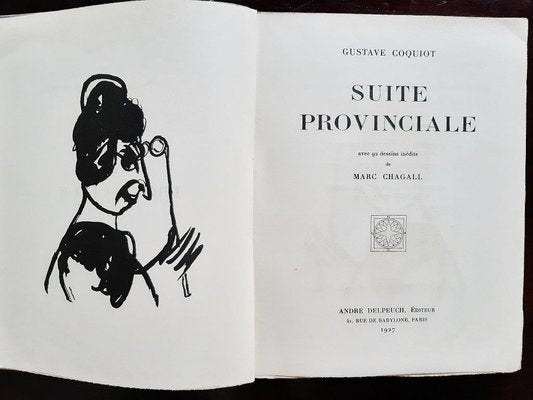 Suite Provinciale, Illustrated by Marc Chagall, 1927-ZCI-899517