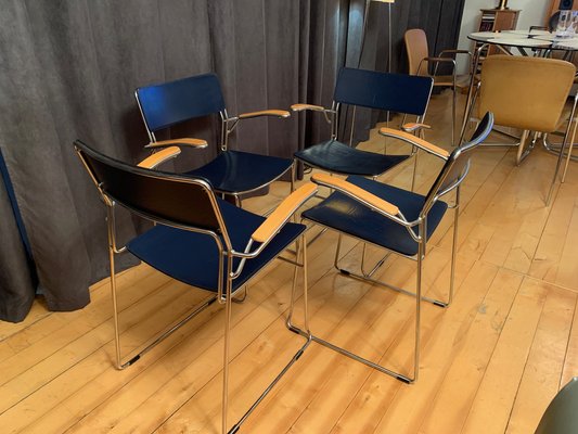 Sultana Chairs from Arrben, Italy, 1980s, Set of 4-RTR-1794716