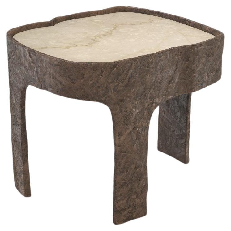 Sumatra Bronze V1 Side Table by Edizione Limitata