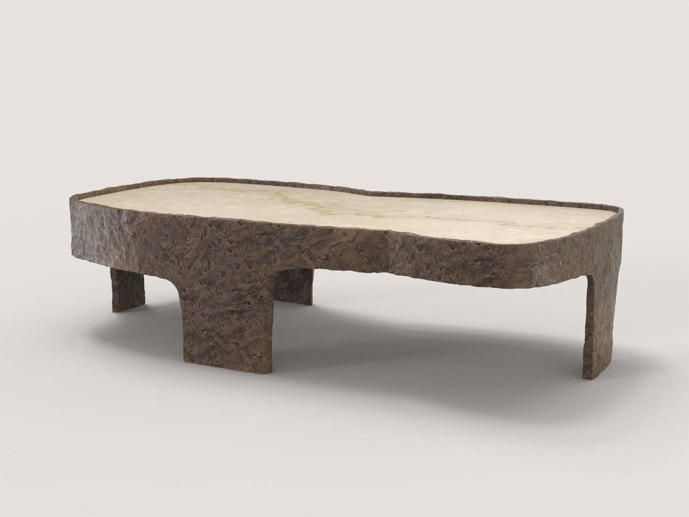 Sumatra Bronze V3 Low Table by Edizione Limitata