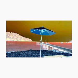 Sumit Mehndiratta, Beach Umbrella, 2023, Archival Pigment Print on Canvas-CHG-2031152