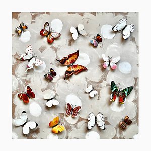 Sumit Mehndiratta, Butterfly Park 10, 2022, Mixed Media on Wooden Panel-CHG-1382485