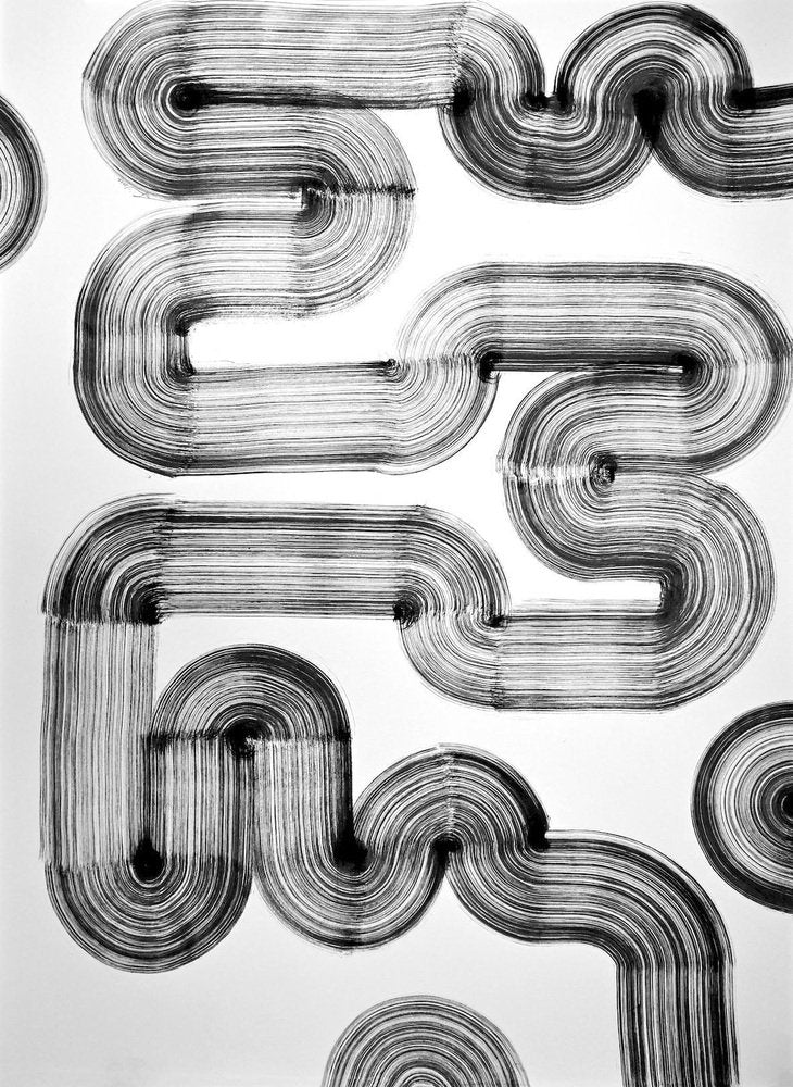 Sumit Mehndiratta, Drawing 338, 2022, Indian Ink on Archival Paper