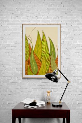 Sumit Mehndiratta, Leafology 4, 2023, Archival Pigment Print on Canvas-CHG-2031095