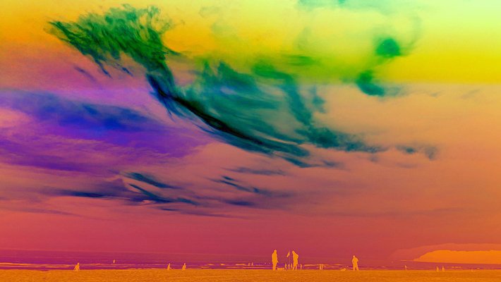 Sumit Mehndiratta, Vivid Sunset, 2023, Archival Pigment Print on Canvas-CHG-2037036