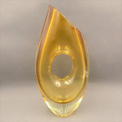 Summerso Murano Glass Vase from Flavio Poli, 1950s-WK-1047321