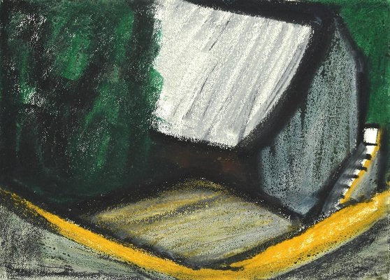 Sun Jingyuan, Composition, Mixed Media on Cardboard, 1970s-ZCI-1781570