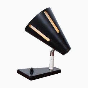 Sun Series Black Wall Light by H. Th. J. A. Busquet for Hala, 1950s-XT-836240