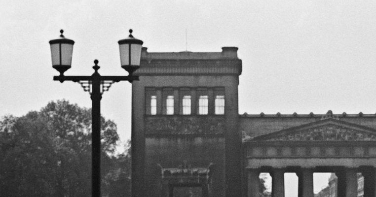 Sun, Shadows, Buildings Koenigsplatz Square Munich, Germany, 1937-DYV-988724