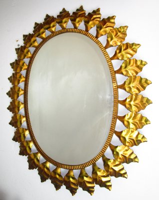 Sunburst Mirror, 1950s-ZVO-567327