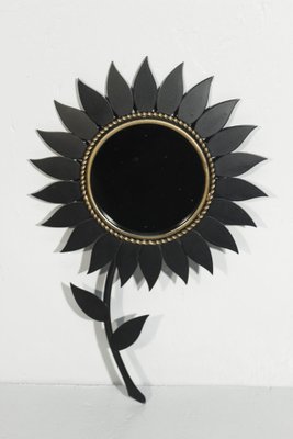 Sunflower Mirror from Vallauris, 1950s-XIJ-1724003