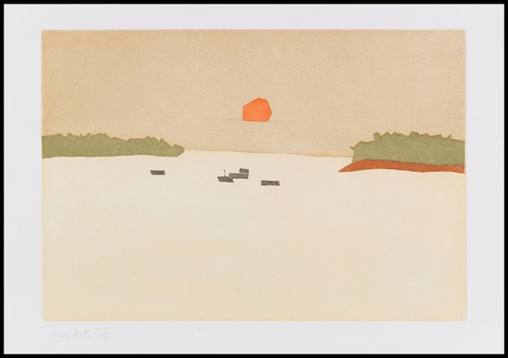 Sunset Cove, 2008 Alex Katz-PLZ-856337